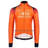Completo Maglia ML + Pantaloncino con bretelle ML 2023 INEOS Grenadiers Arancio Blu Scuro